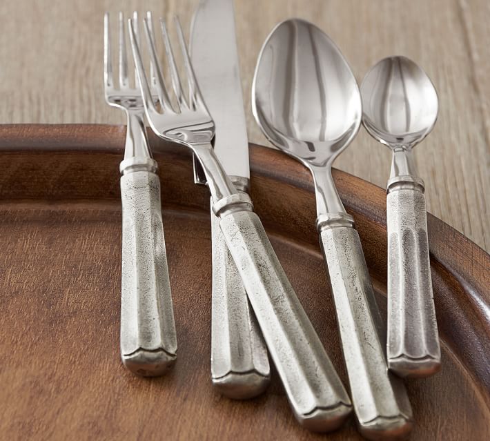 Tivoli Black Silverware Set