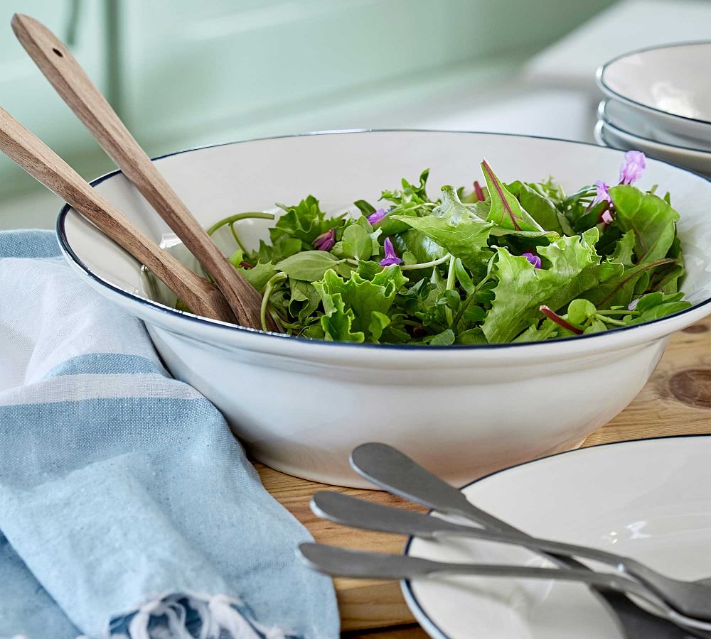 Costa Nova Beja Rimmed Serving Bowl Pottery Barn