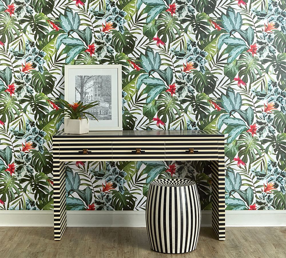 Rainforest Removable Wallpaper Pottery Barn