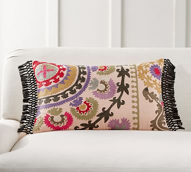 Pottery barn suzani pillow sale