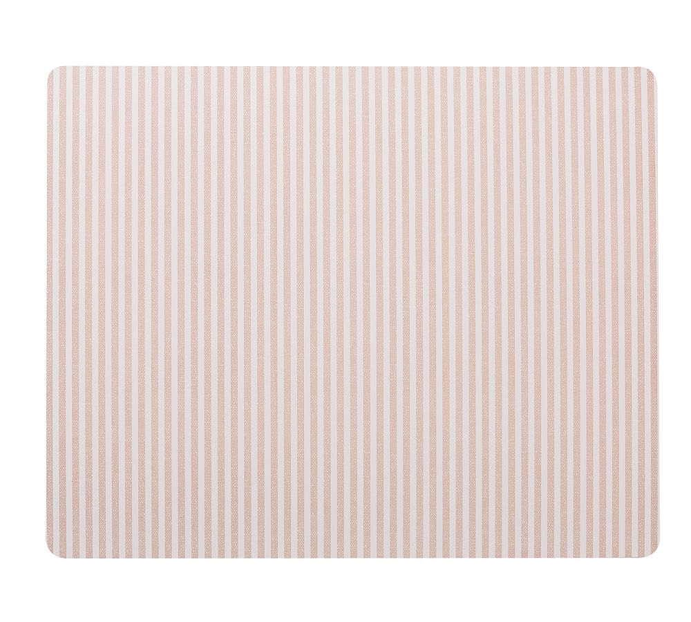 Wheaton Stripe Cork Placemat, Set of 4 Pottery Barn