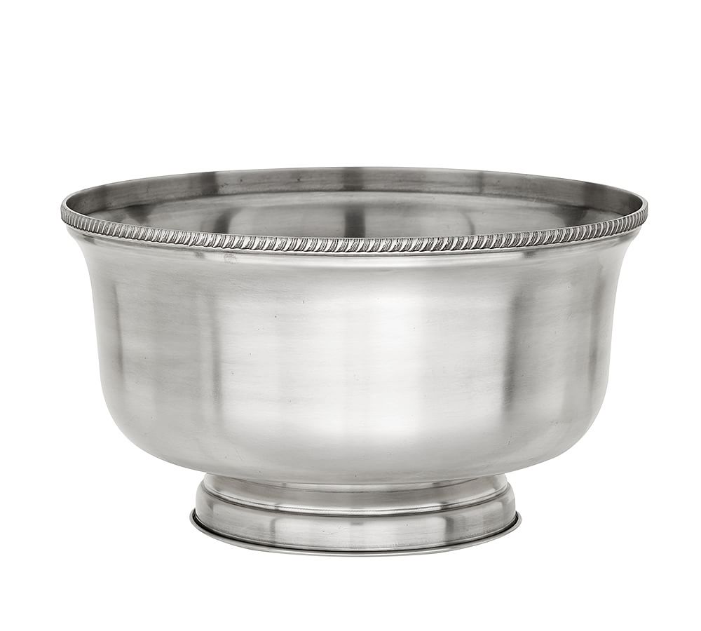 Antique Silver Serve Bowl Pottery Barn