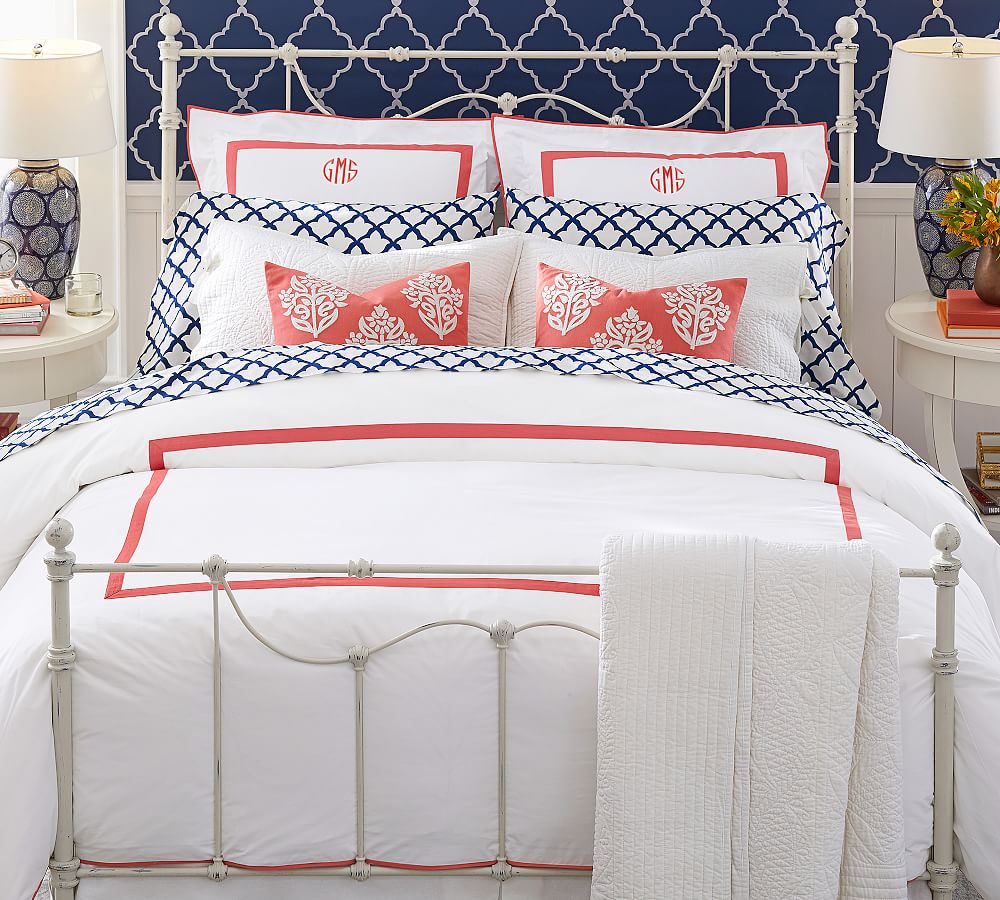 Marlo Organic Percale Sheet Set Pottery Barn