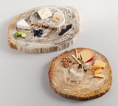 Fortessa Petrified Wood Charcuterie Boards | Pottery Barn