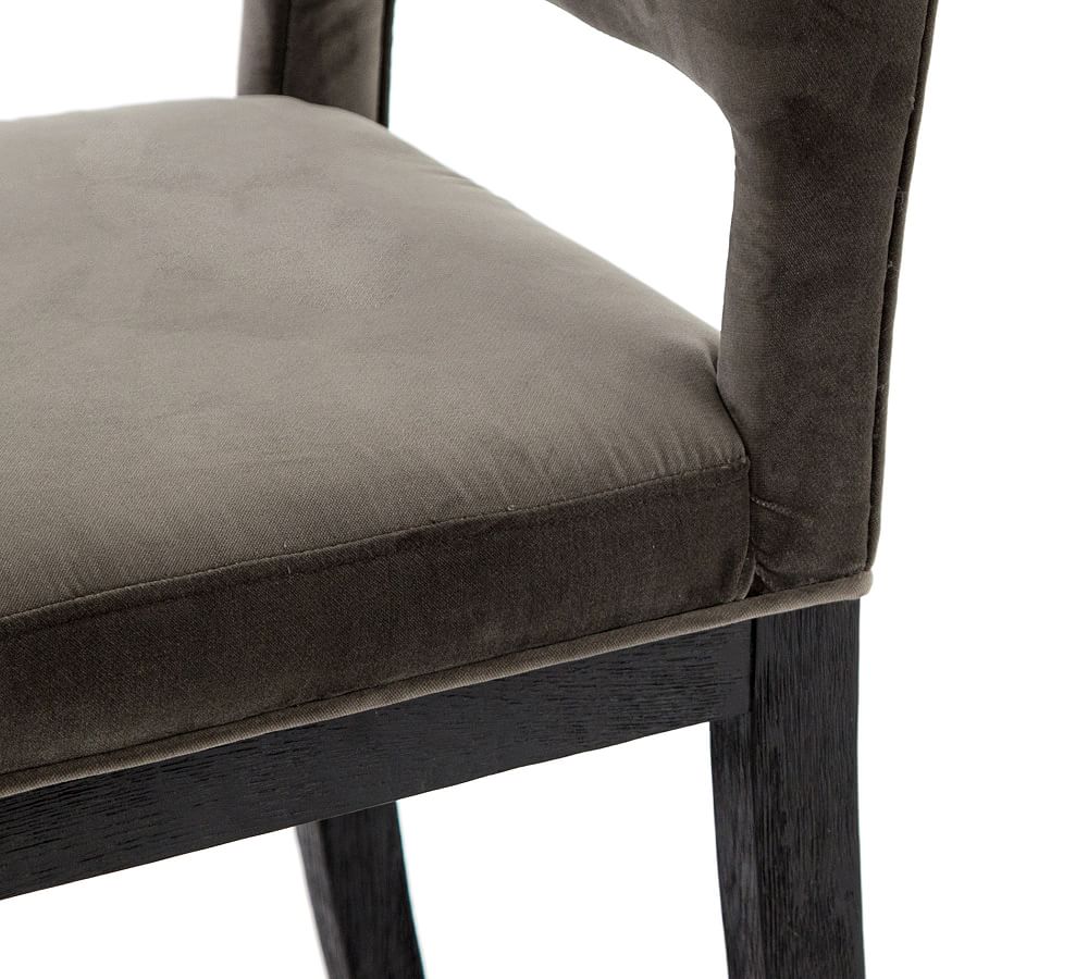 Beale Velvet Dining Chair - Set of 2 | Pottery Barn