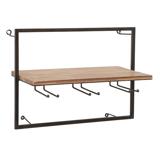 Austin Entertaining Shelves Pottery Barn