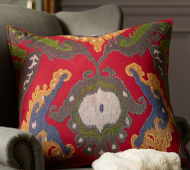 Pottery barn hotsell ikat pillow