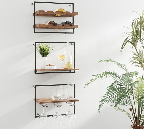 Austin Entertaining Shelves Pottery Barn