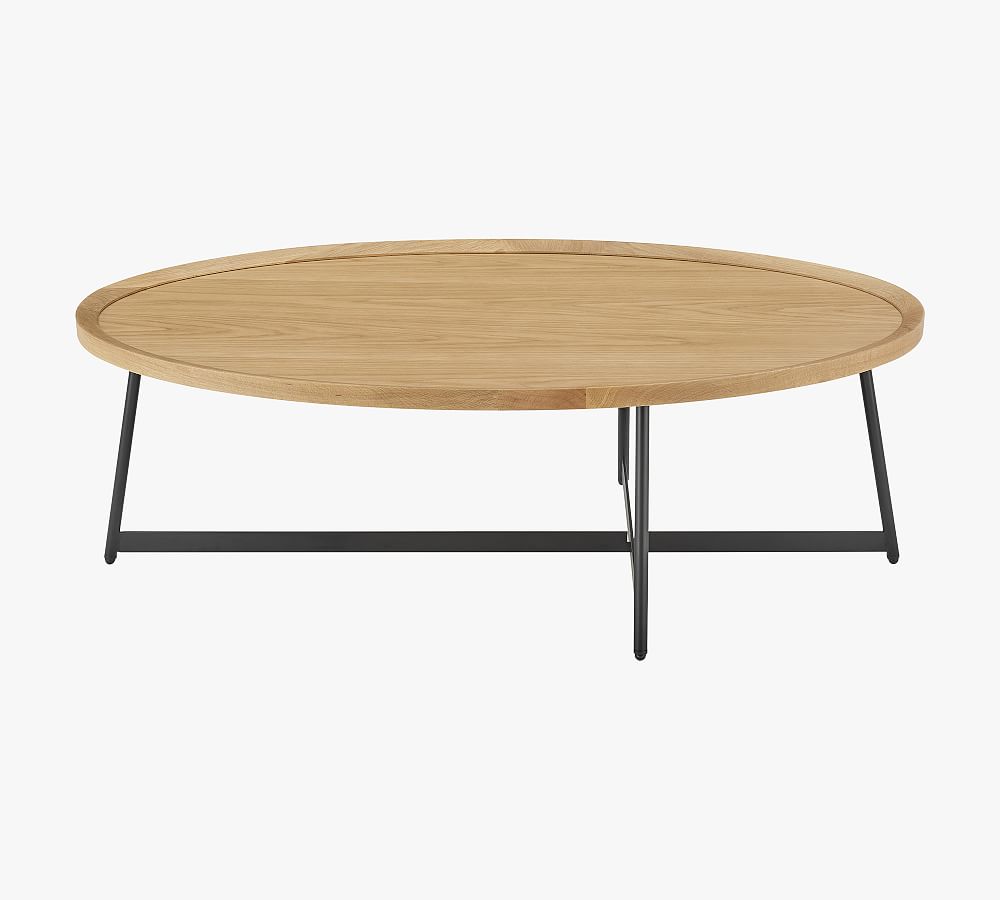 Nico Oval Coffee Table | Pottery Barn