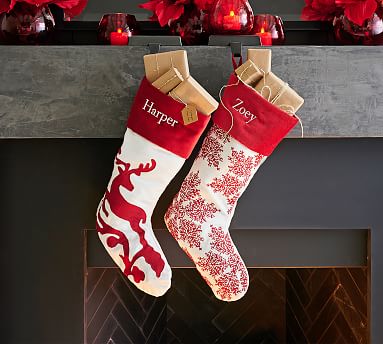 CLEARANCE! RF562 Nordic Christmas Stocking