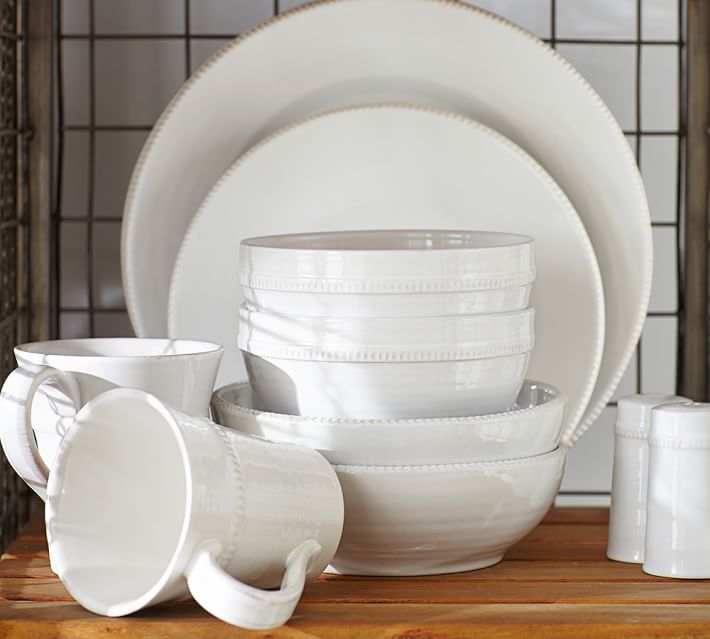 Pottery barn 2024 dish set