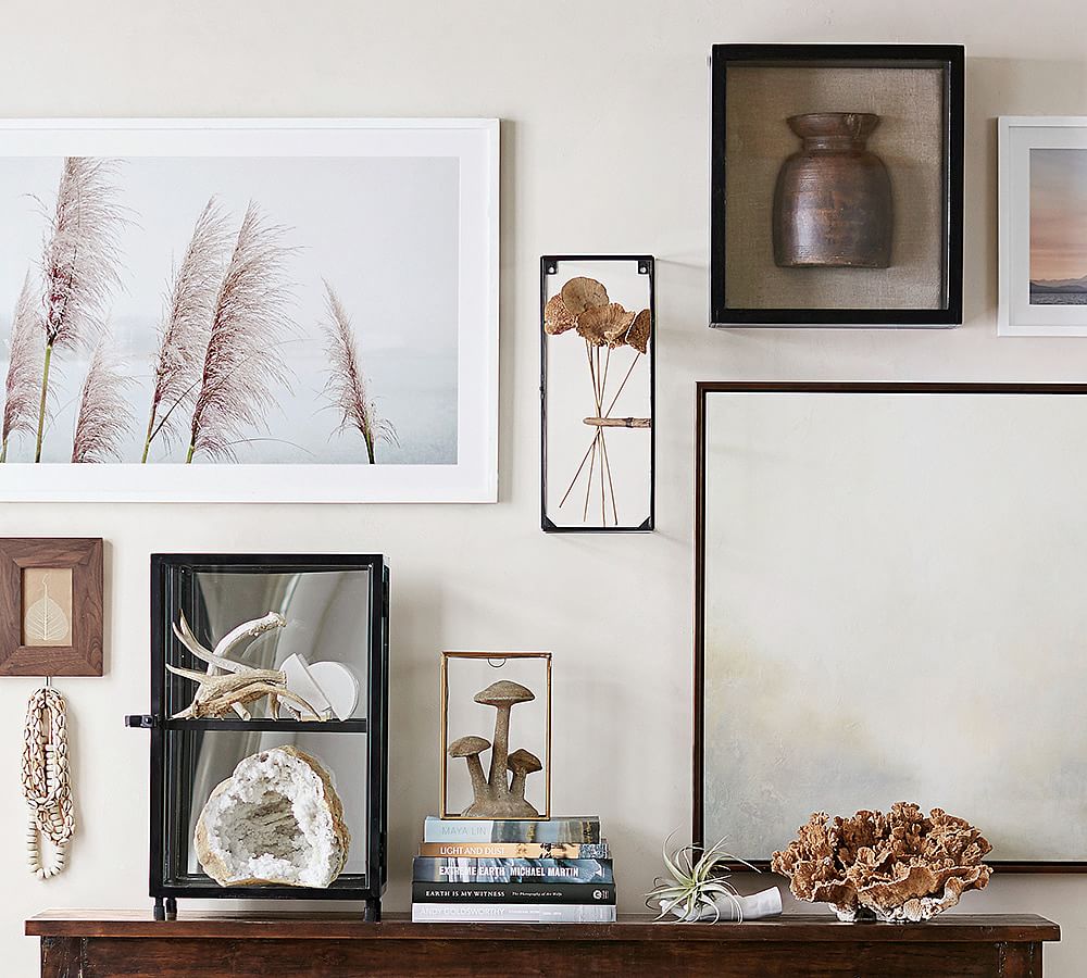 Glass Curio Display Box Pottery Barn