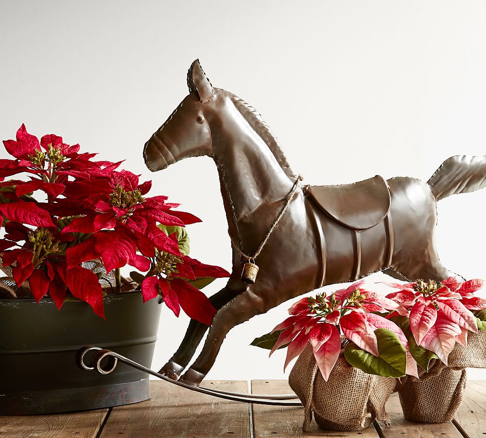 Bronze Rocking Horse Pottery Barn