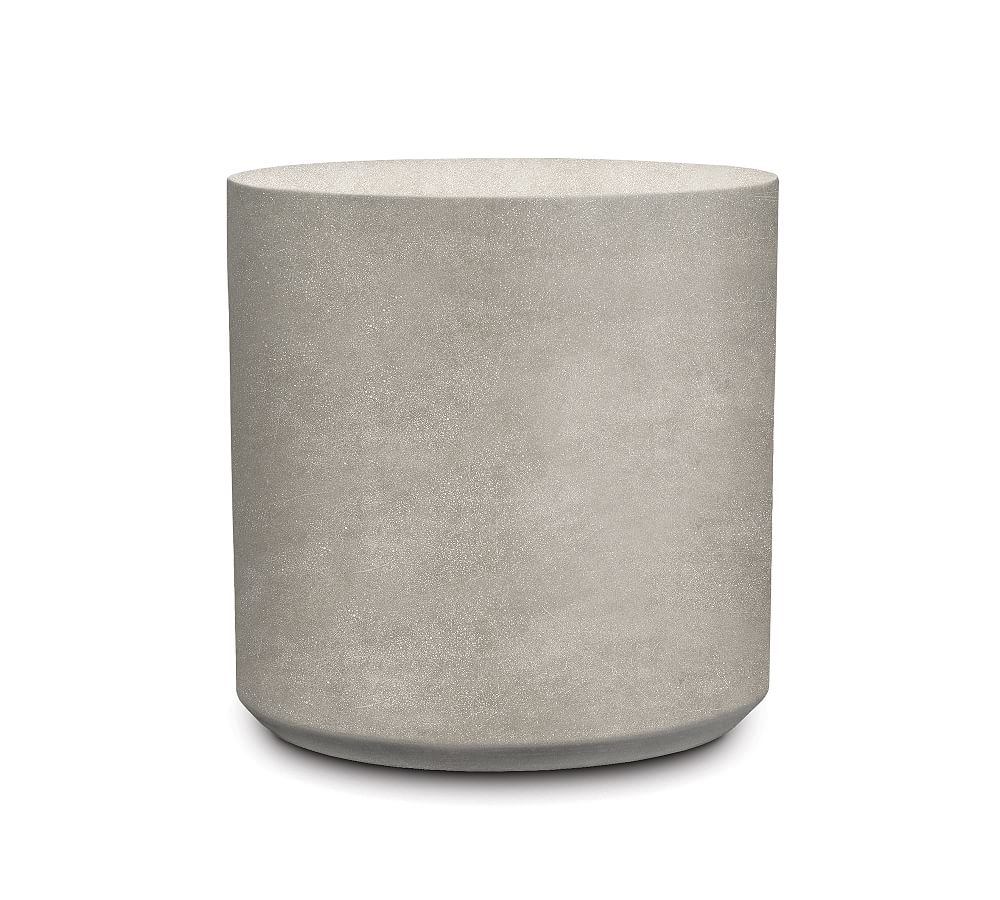 Temple Concrete Outdoor Side Table Pottery Barn