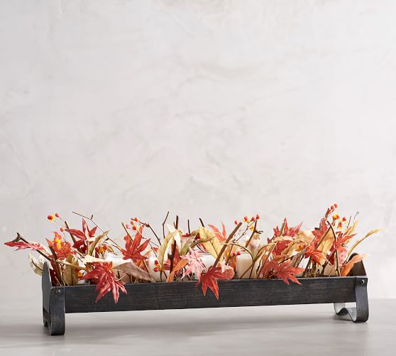 Harvest Botanical Votive Holder Centerpiece Candle Holder Pottery Barn