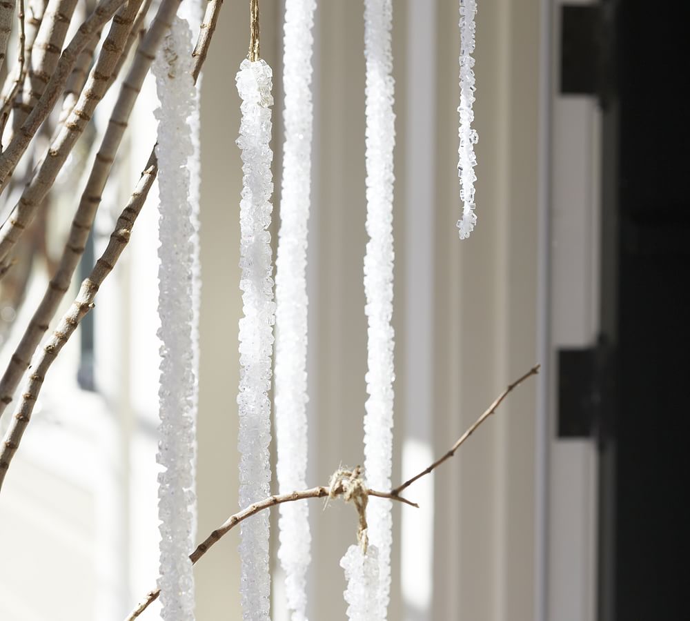 Crystallized Icicle Decorative Objects Pottery Barn