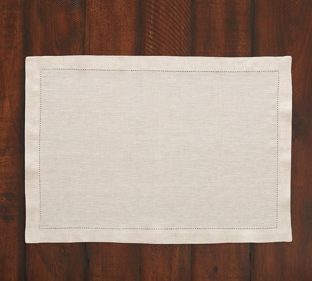 White PB Classic Placemat Pottery Barn