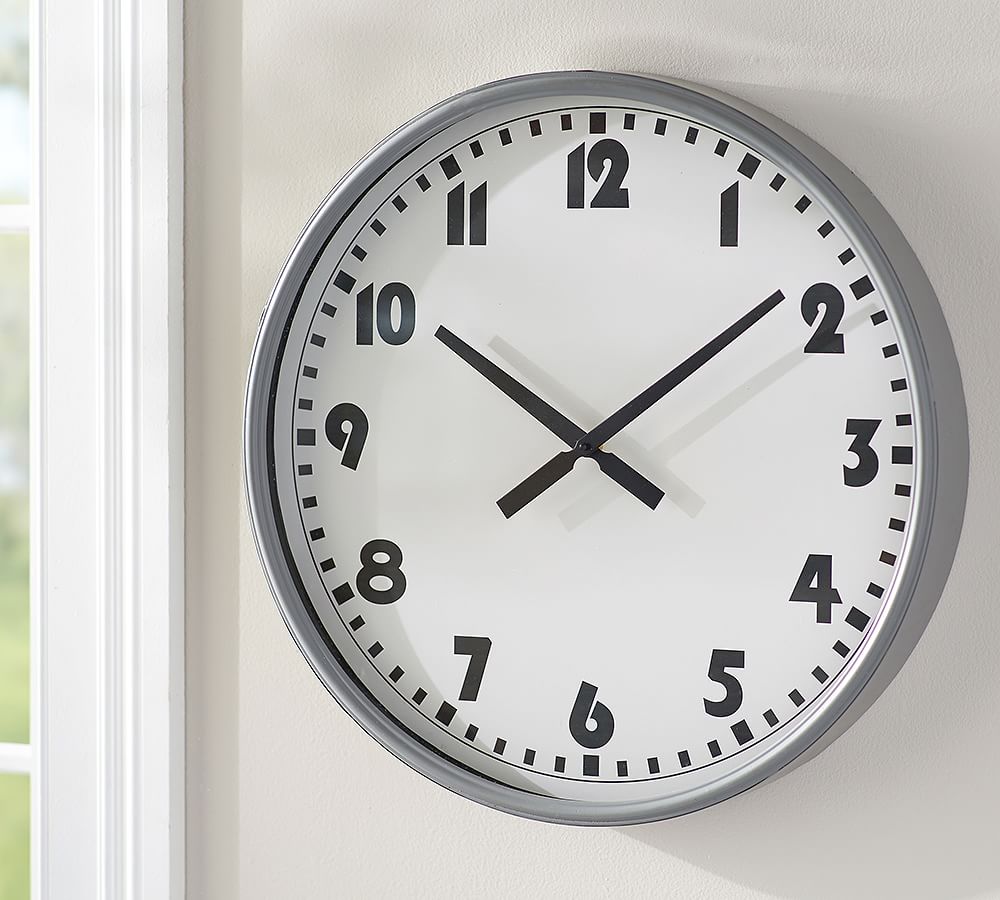 Pottery Barn Wall Clock