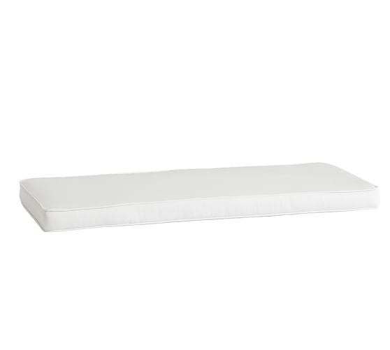 White 2025 bench cushions