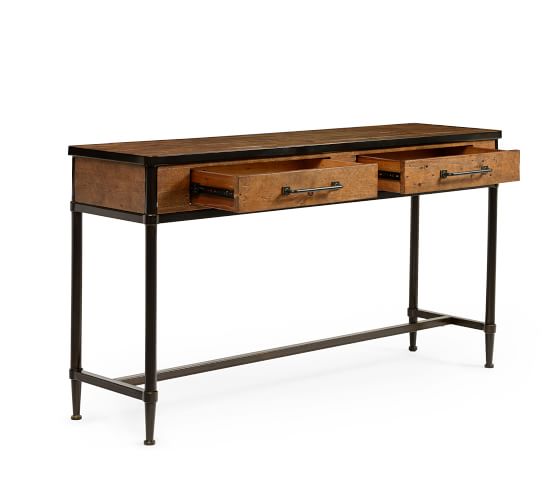 Juno Reclaimed Wood Console Table | Pottery Barn