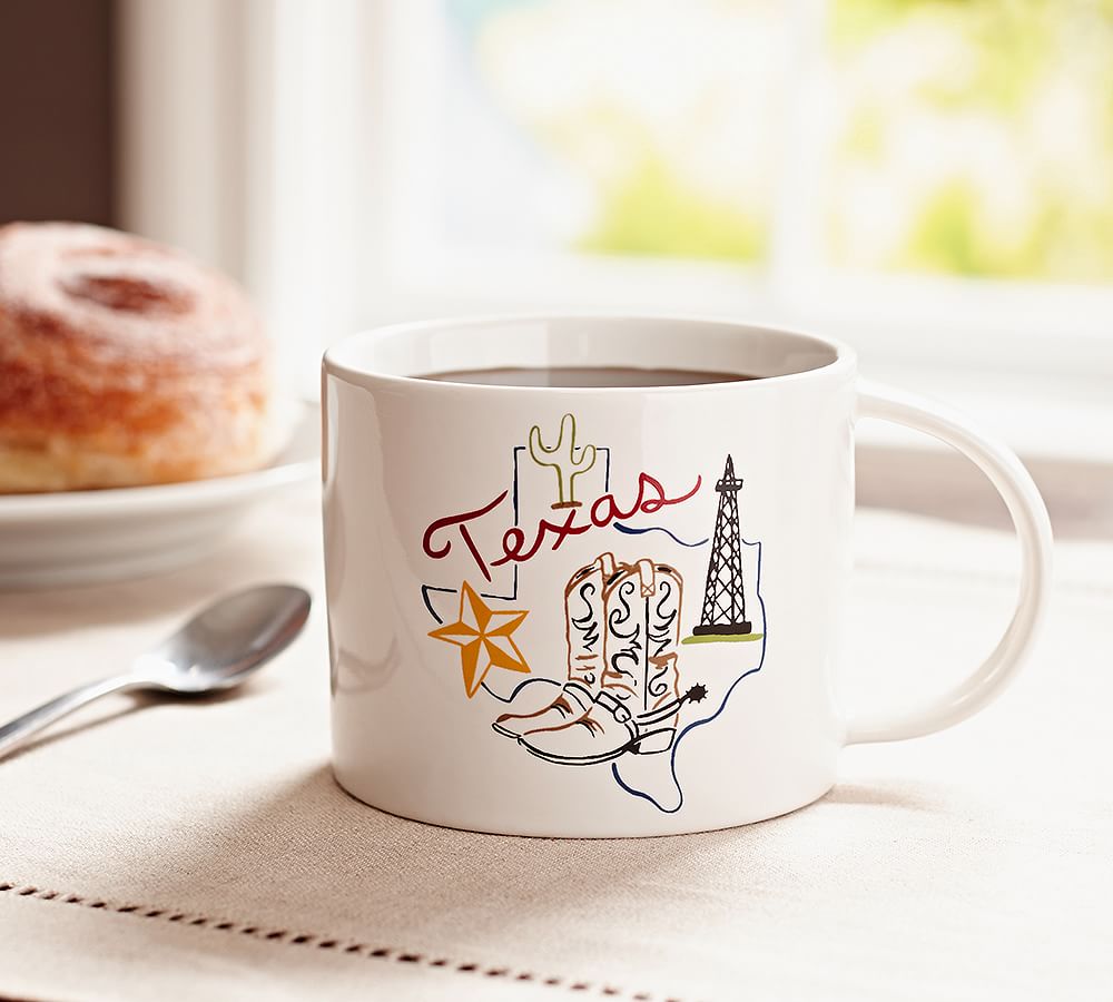 Texas Coffee Mug Pottery Barn