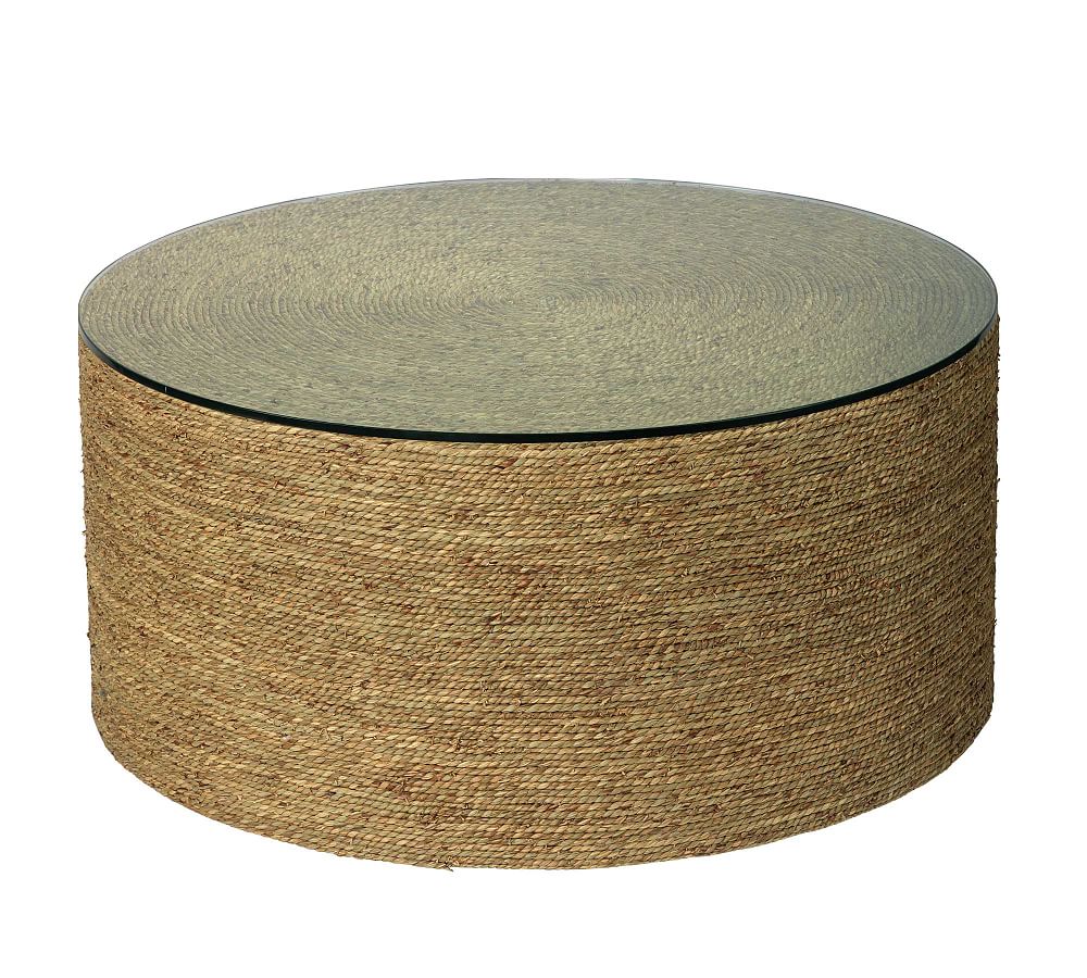 Dixon Seagrass Round Coffee Table