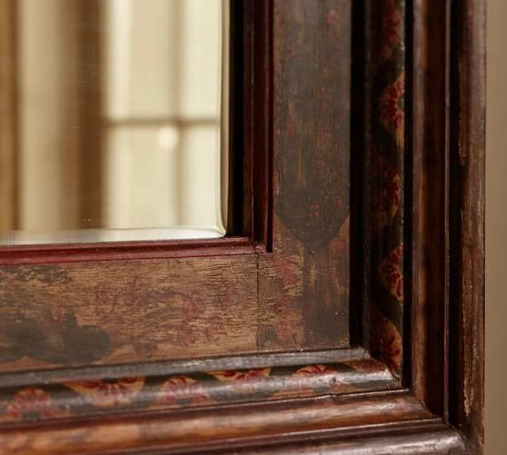 Santorini Painted Floor Mirror 36" x 66" Pottery Barn