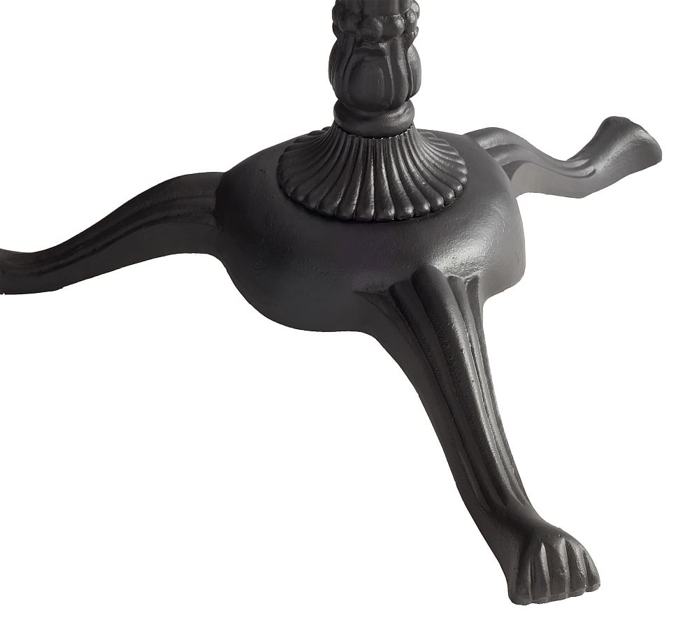 Rae Round Marble Pedestal Bistro Dining Table Pottery Barn