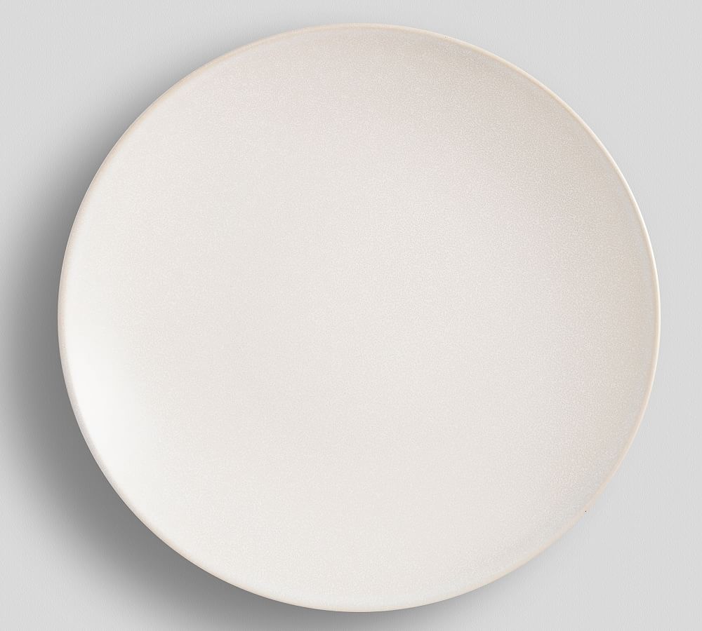 Mason Stoneware Dinner Plates - Matte Ivory
