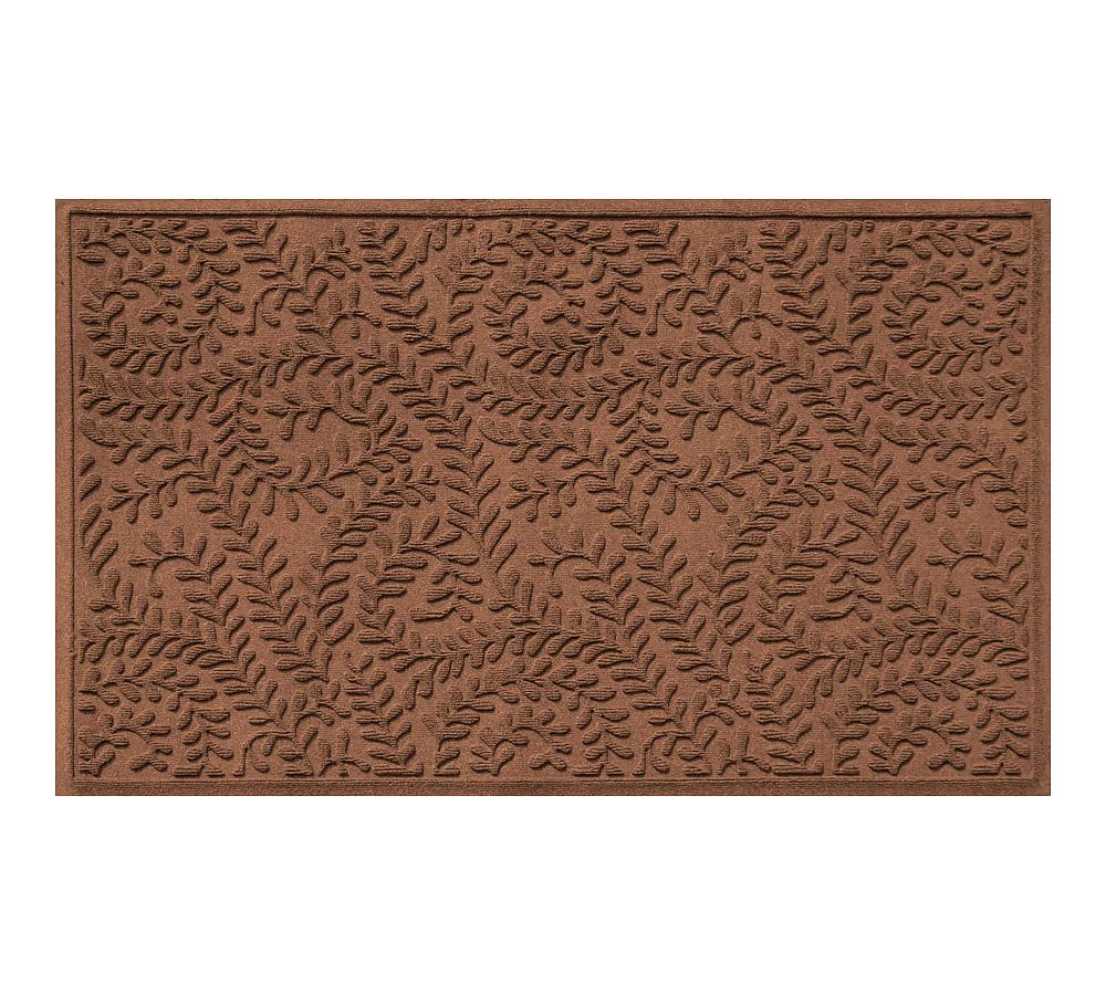 Chevron Indoor Outdoor WaterHog Monogram Doormat