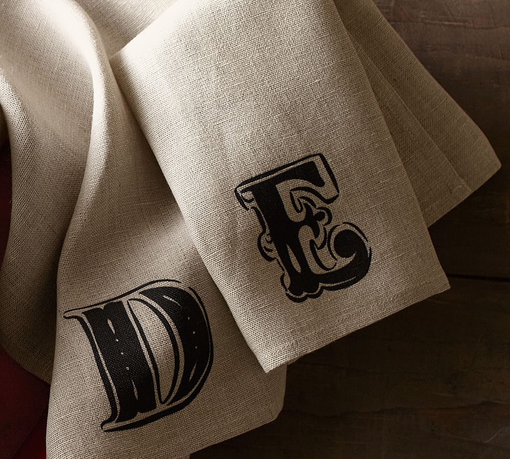 Alphabet hand online towel