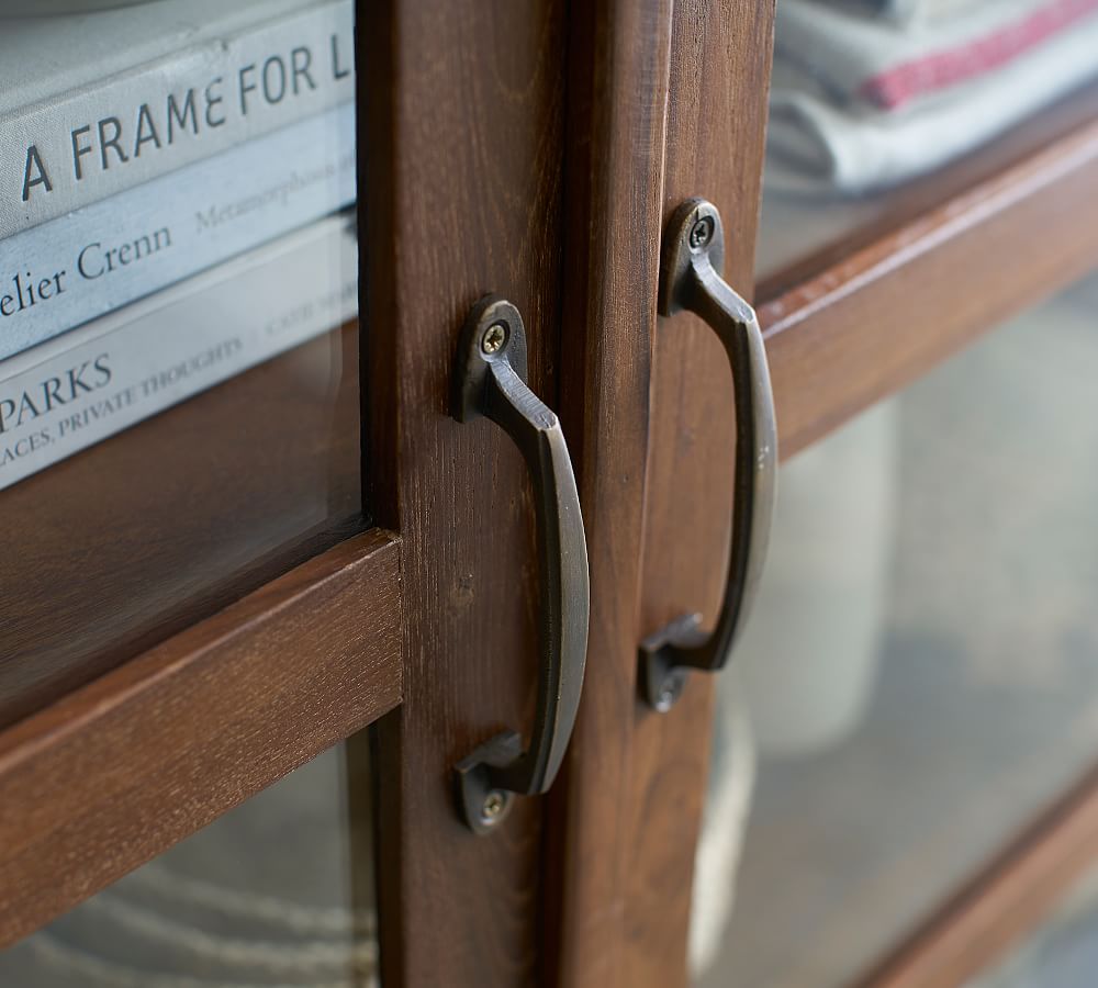 Menlo Reclaimed Teak Storage Pottery Barn