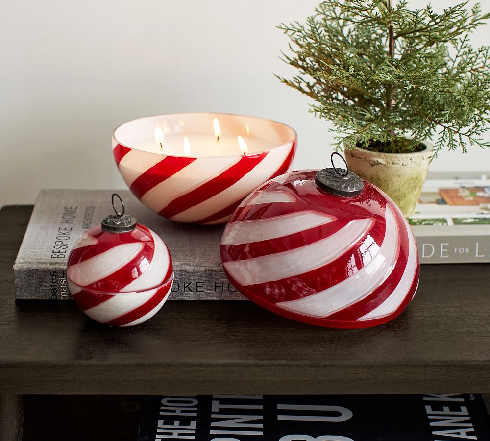 Ornament Shaped Scented Candles Pottery Barn