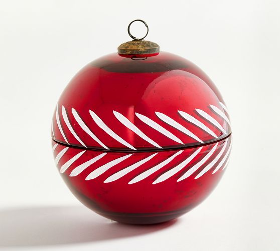 Ornament Shaped Scented Candles Pottery Barn