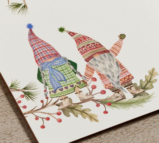 Forest Gnome Cork Placemats Set of 4 Pottery Barn