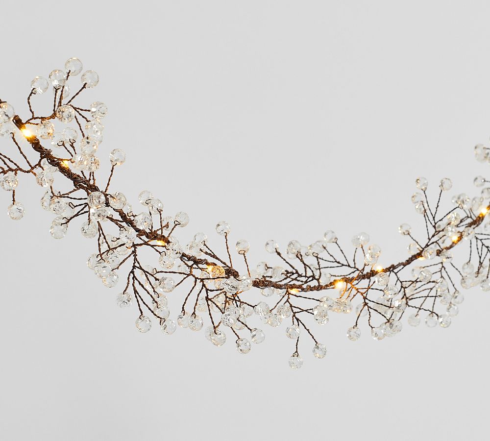 Beaded Garland String Lights Pottery Barn