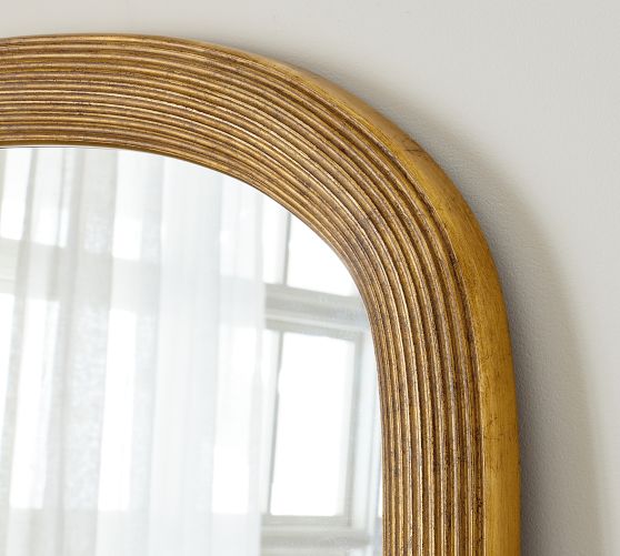 Antique Gold Floor Mirror | Pottery Barn