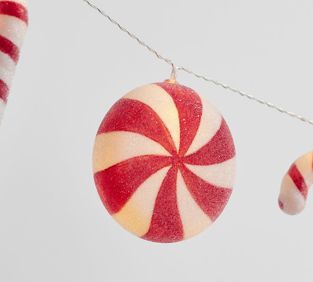 Candy Cane String Lights | Pottery Barn