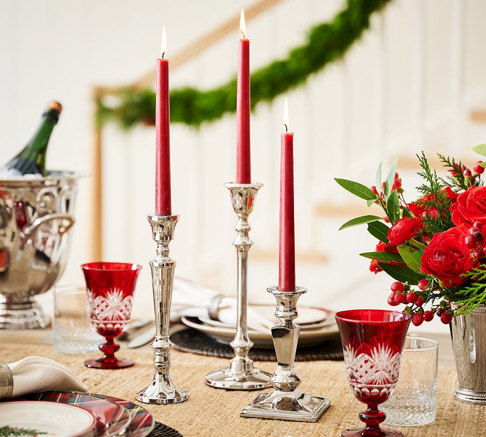 Modren Candle Modern Taper Candles | Pottery Barn
