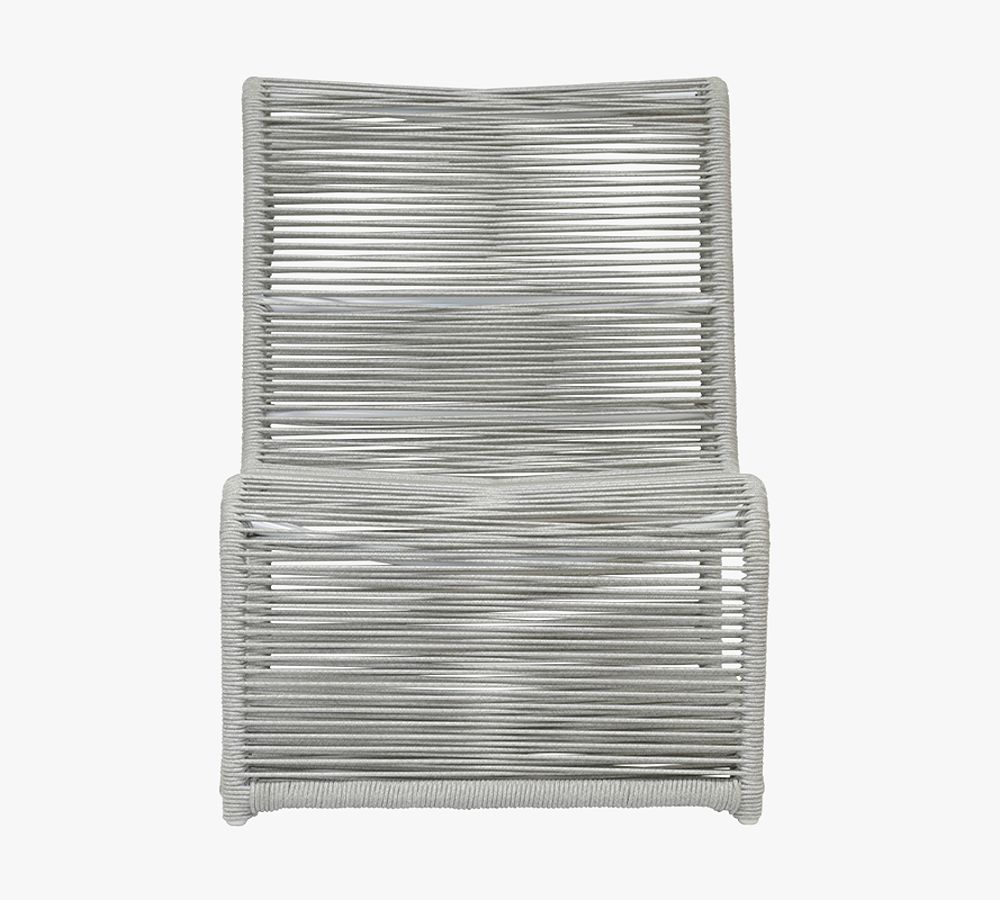 Milo Rope Outdoor Lounge Chair Pottery Barn