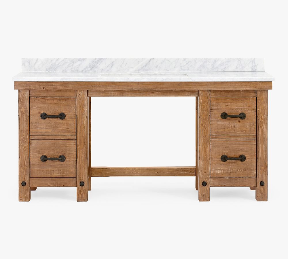 Benchwright 71" Single Wide Sink Vanity | Pottery Barn