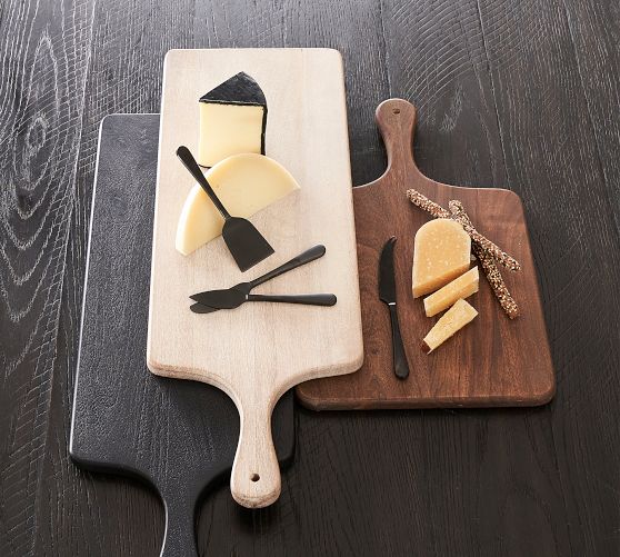 Wood Cutting Board Gift for Her, Round Corner Charcuterie Board for  Countertop or Sink, Rounded Bamboo Cutting Board 