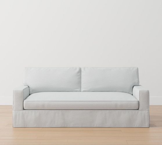 Pottery barn on sale slipcover sofa