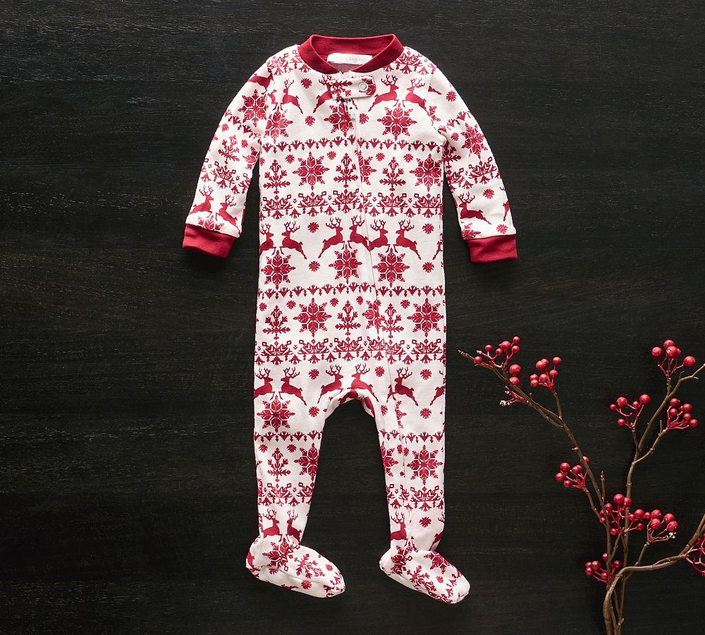 Tahoe Organic Cotton Nursery Pajamas Pottery Barn