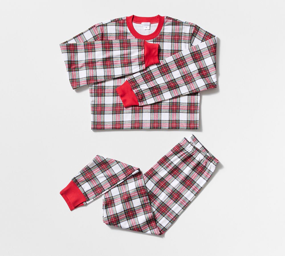Stewart Plaid Organic Cotton Adult Pyjamas