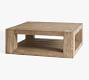 Palisades Square Reclaimed Wood Coffee Table | Pottery Barn