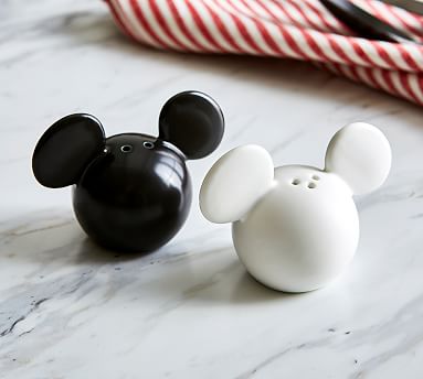 Mickey Mouse and Minnie Salt/Pepper Shakers Set Disney Our Family