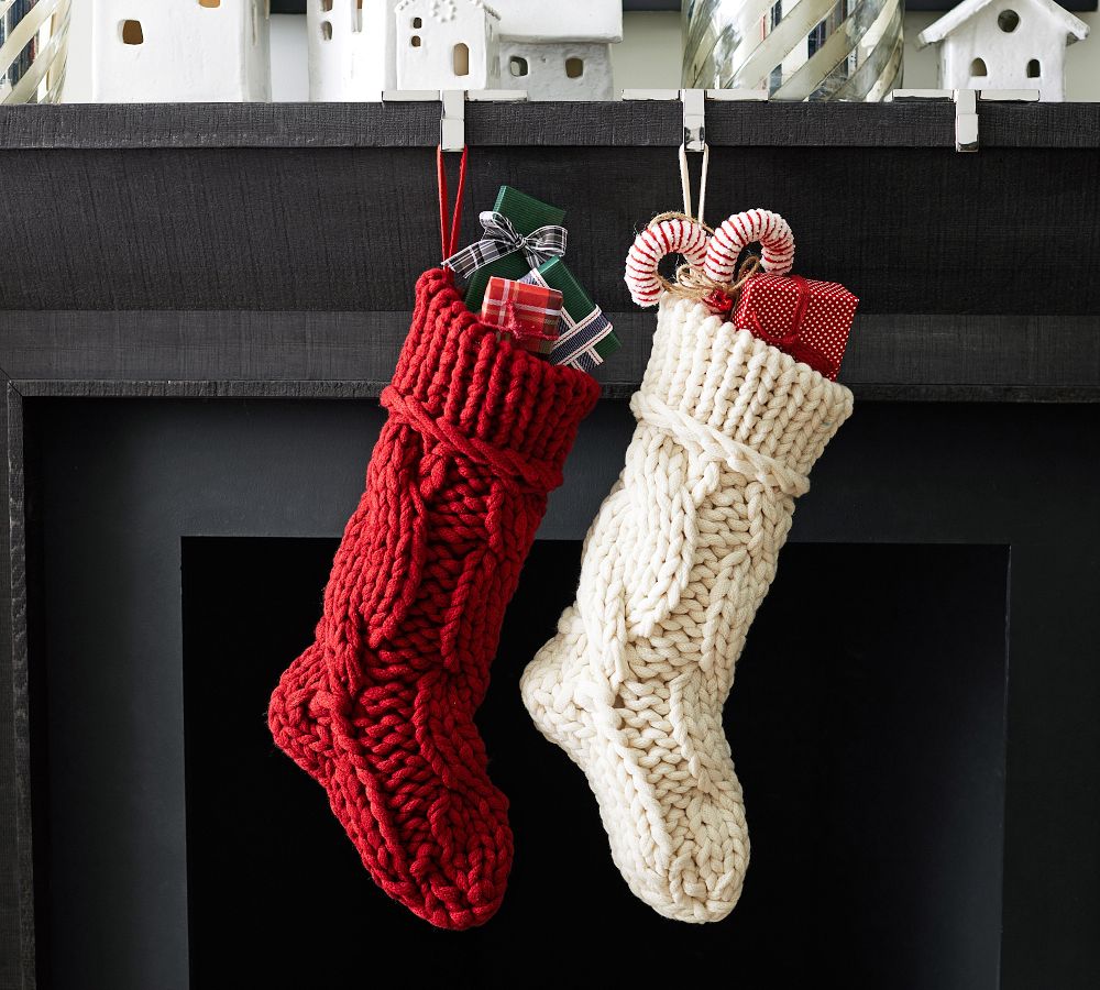 Knit stockings deals