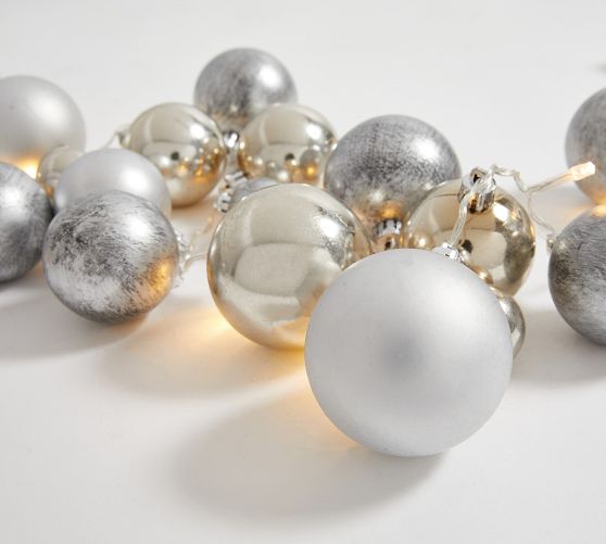 Ornament Garland String Lights Pottery Barn