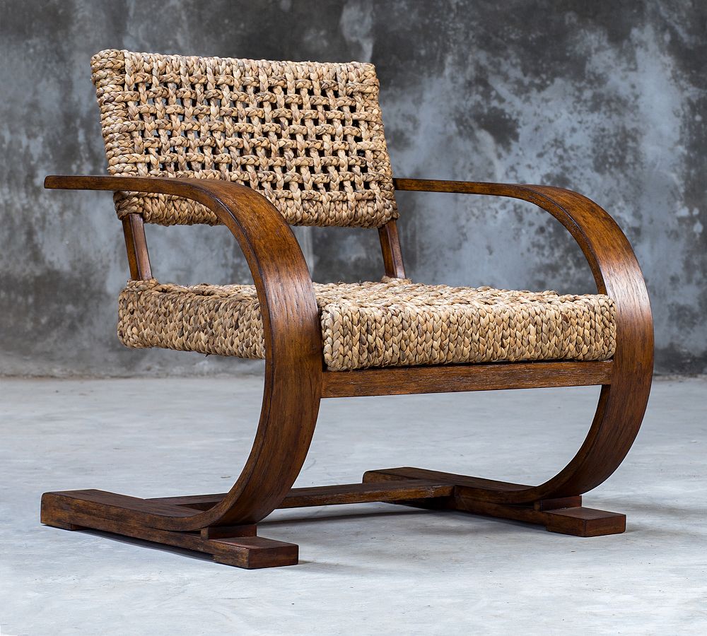 Liam Woven Armchair Pottery Barn